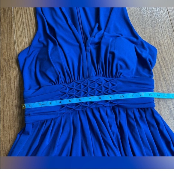 Calvin Klein Blue Sleeveless Dress- Size 8 super strechy - Picture 13 of 14